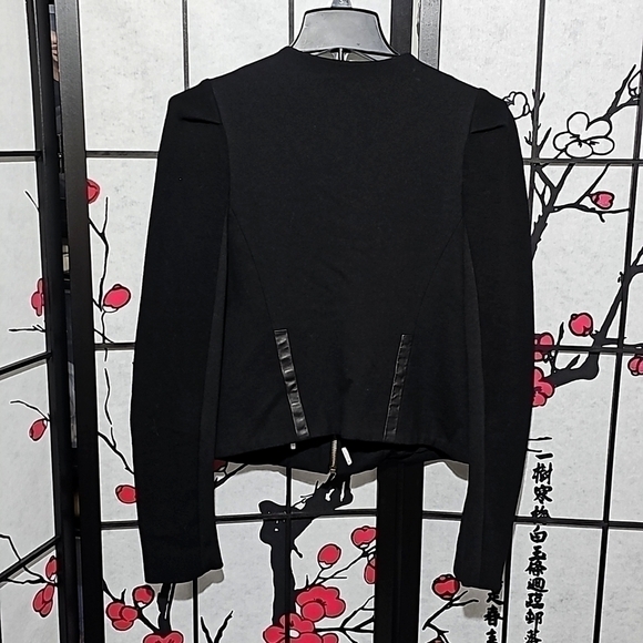 Rebecca Minkoff Black Jacket Size Small - Picture 4 of 7